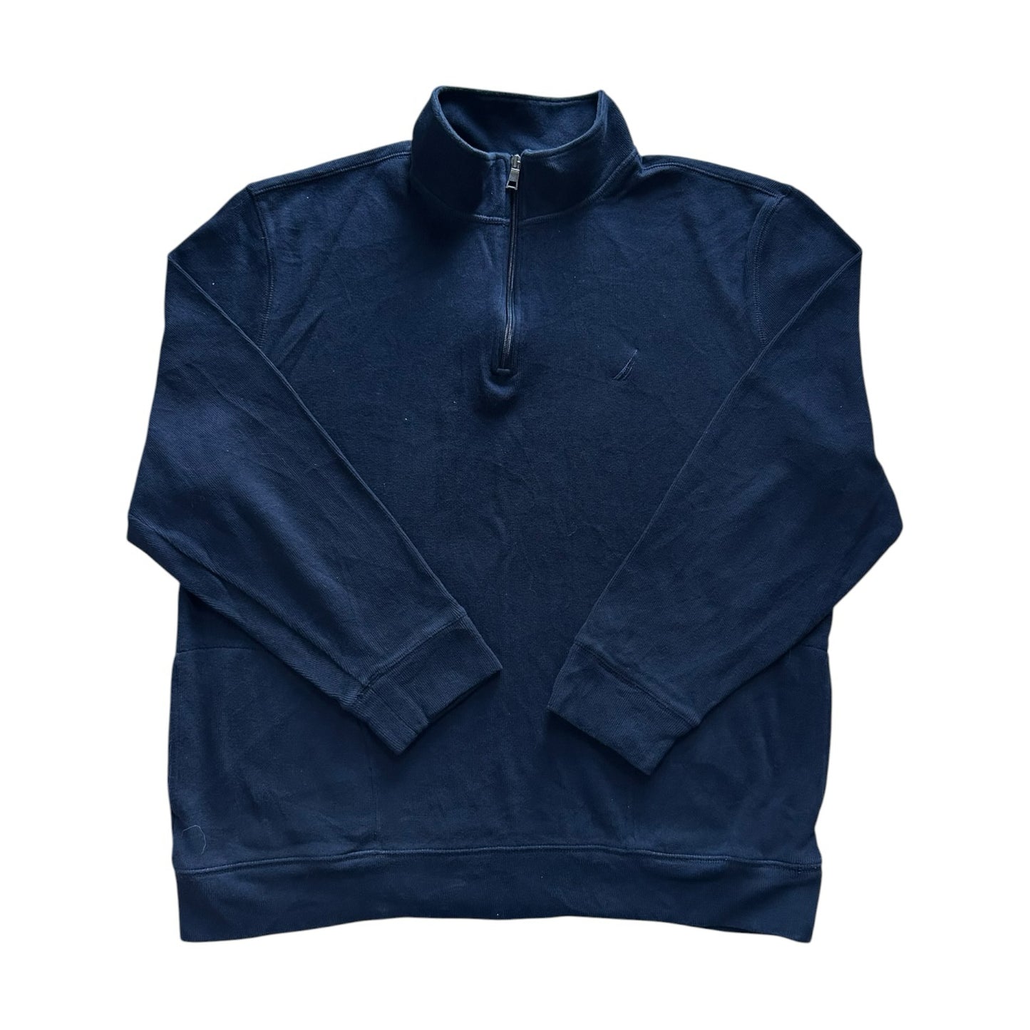 XXL Nautica Navy 1/4 Zip Sweatshirt
