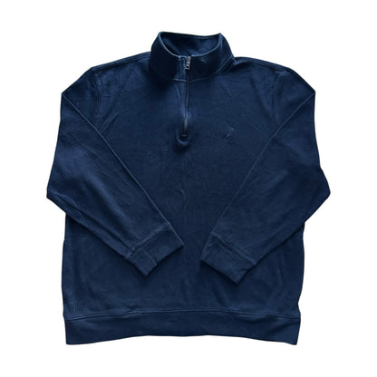 XXL Nautica Navy 1/4 Zip Sweatshirt