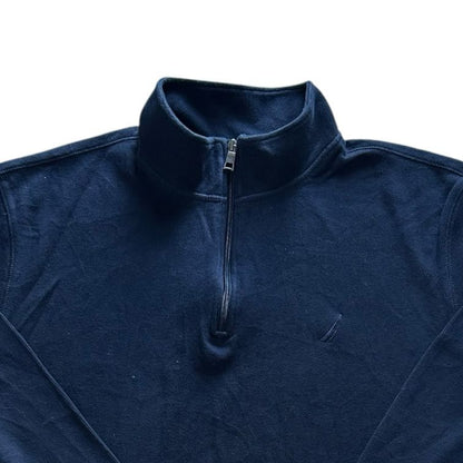 XXL Nautica Navy 1/4 Zip Sweatshirt