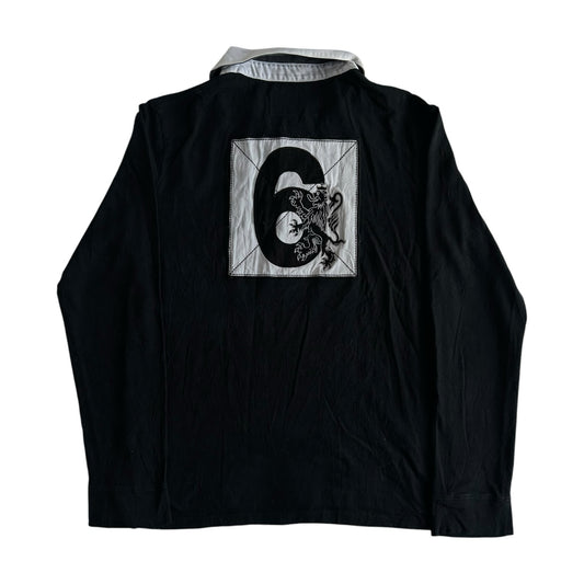 Large Celio Black Rugby Shirt