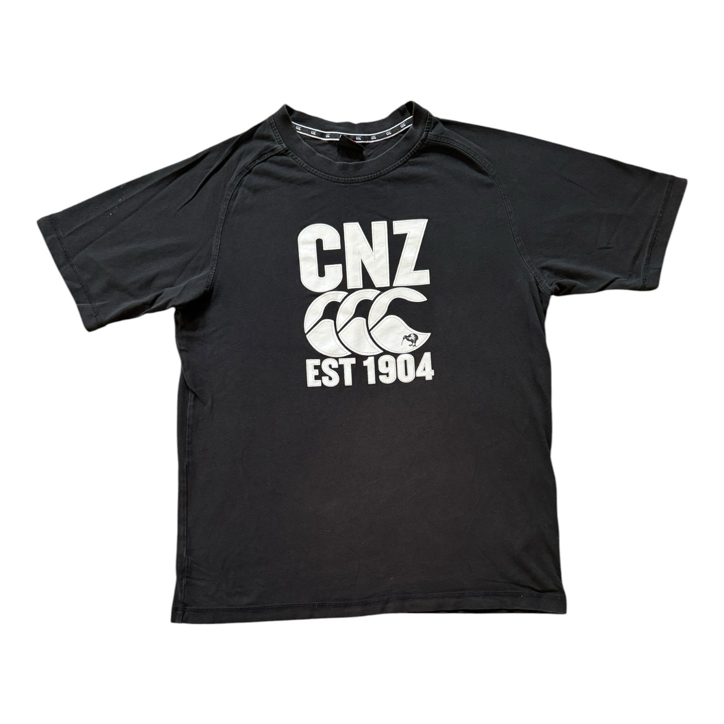 Large Canterbury Of New Zealand Black T-Shirt