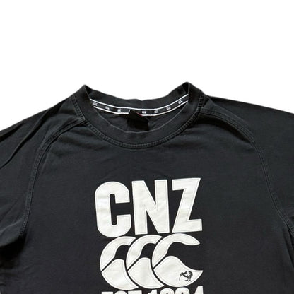 Large Canterbury Of New Zealand Black T-Shirt