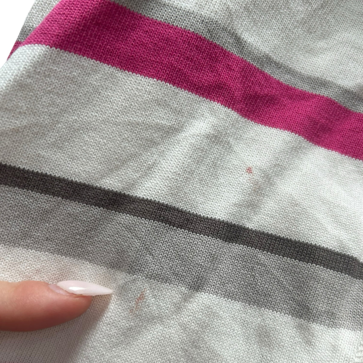 Woman's Medium Nike White, Pink and Grey Hoodie