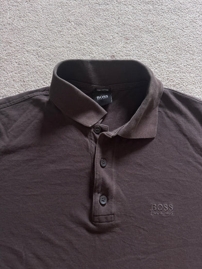 Small Boss Brown Polo Shirt