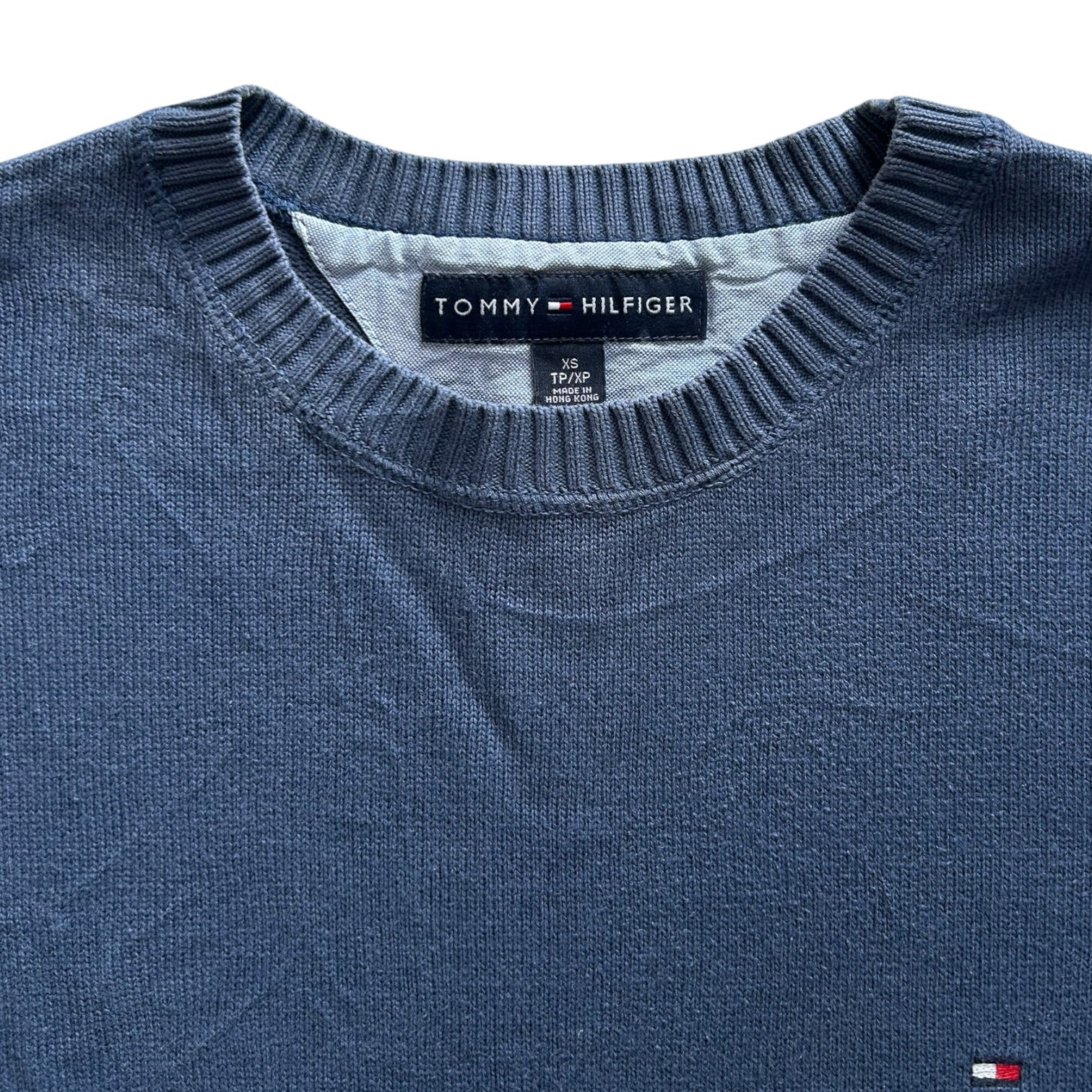 Extra small Tommy Hilfiger Blue Knitted Jumper