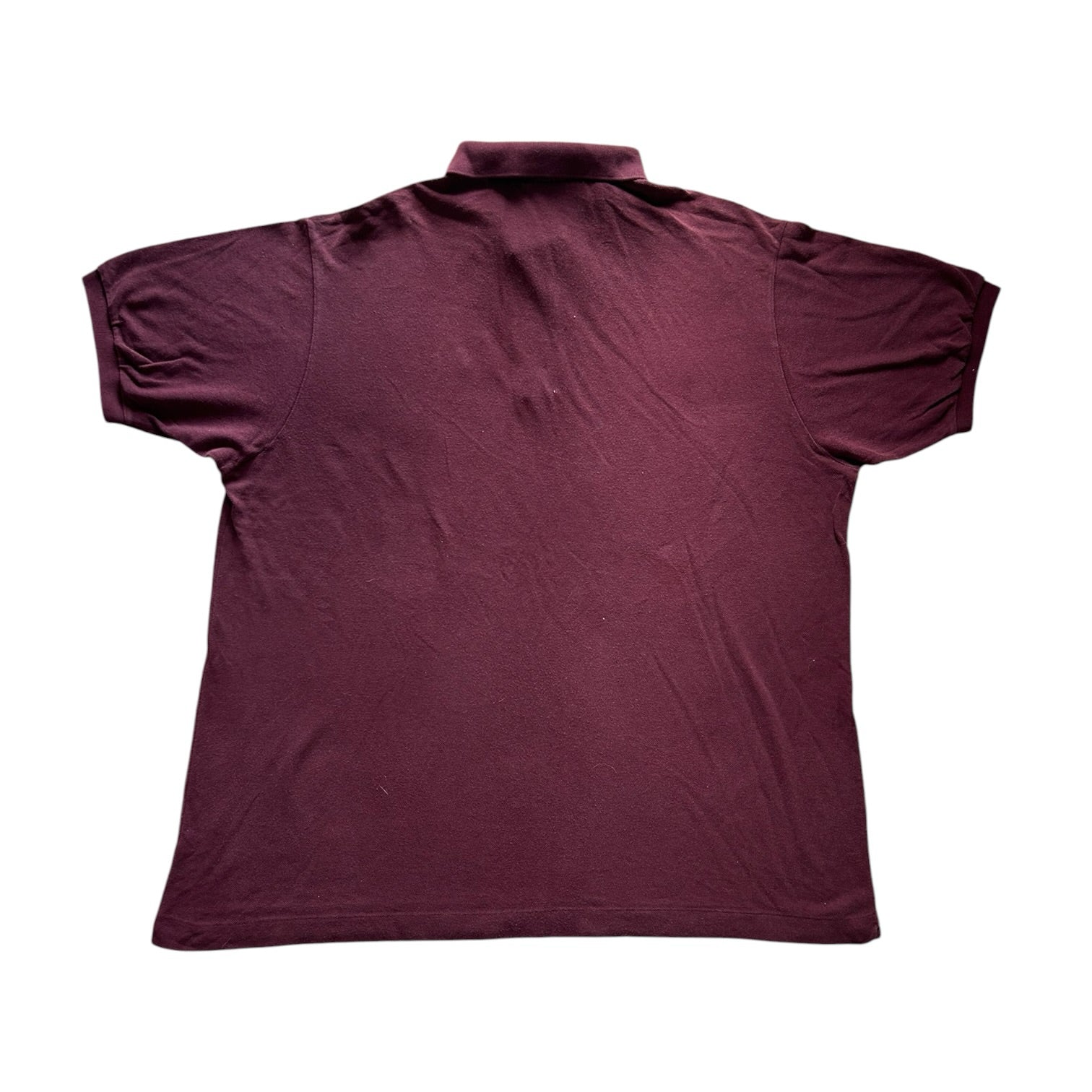 XXL Lacoste Burgundy Polo Shirt
