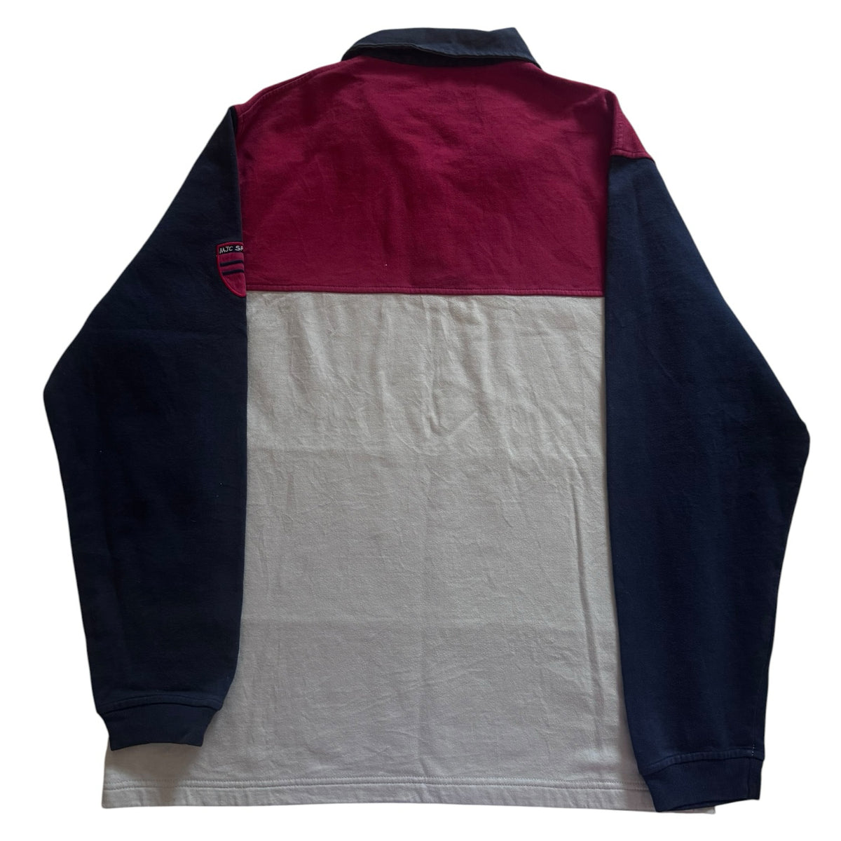 Extra large Marjocro Navy, Red and White Rugby Shirt
