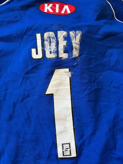 Signed Medium Leeds Rhinos Blue Rugby Shirt