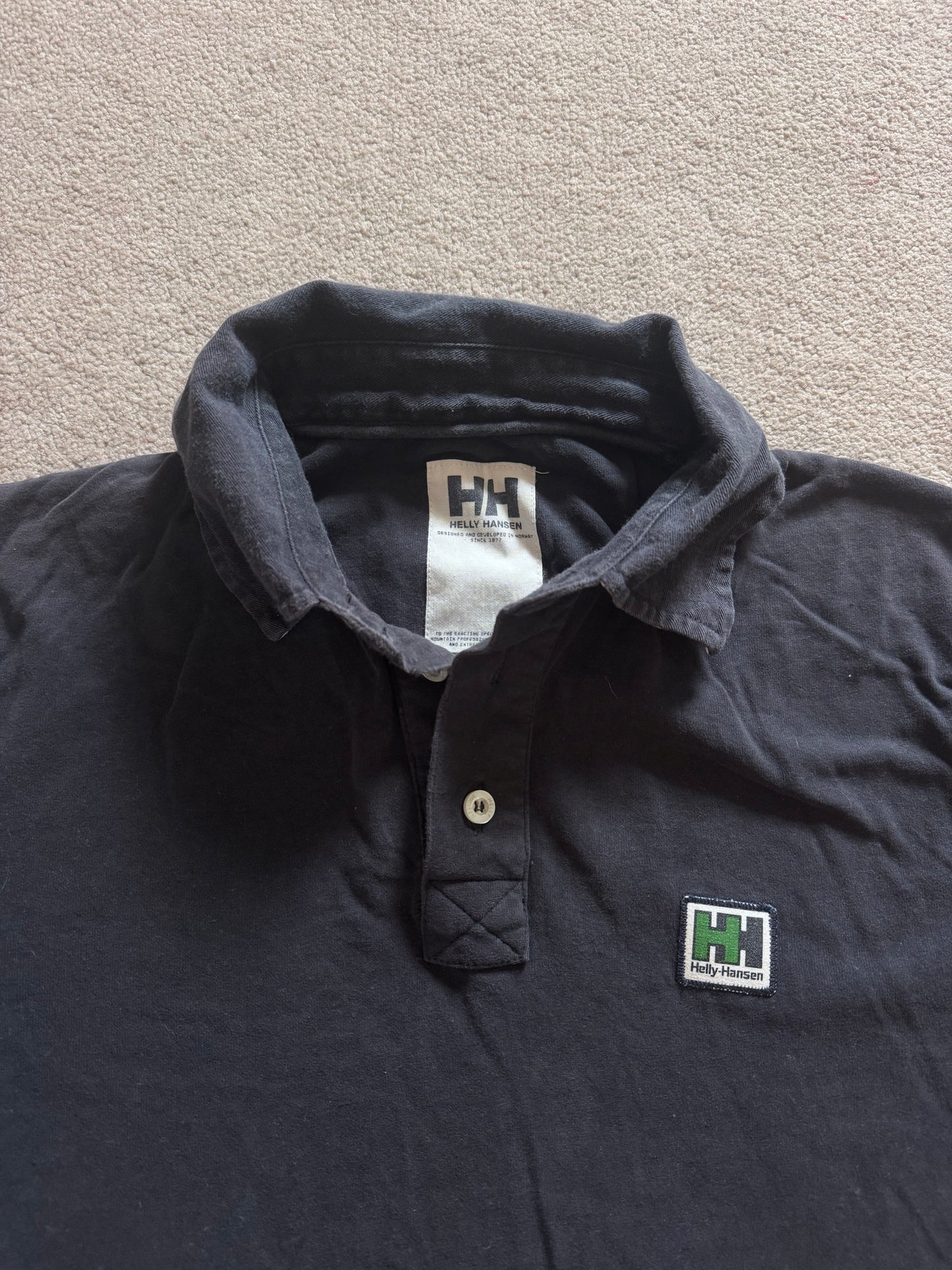 Medium Helly Hansen Navy Polo Shirt