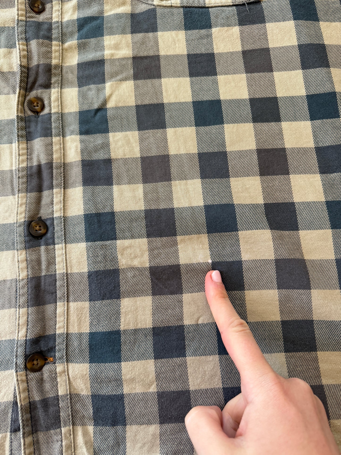 3XL Carhartt Blue Hamilton Flannel Shirt