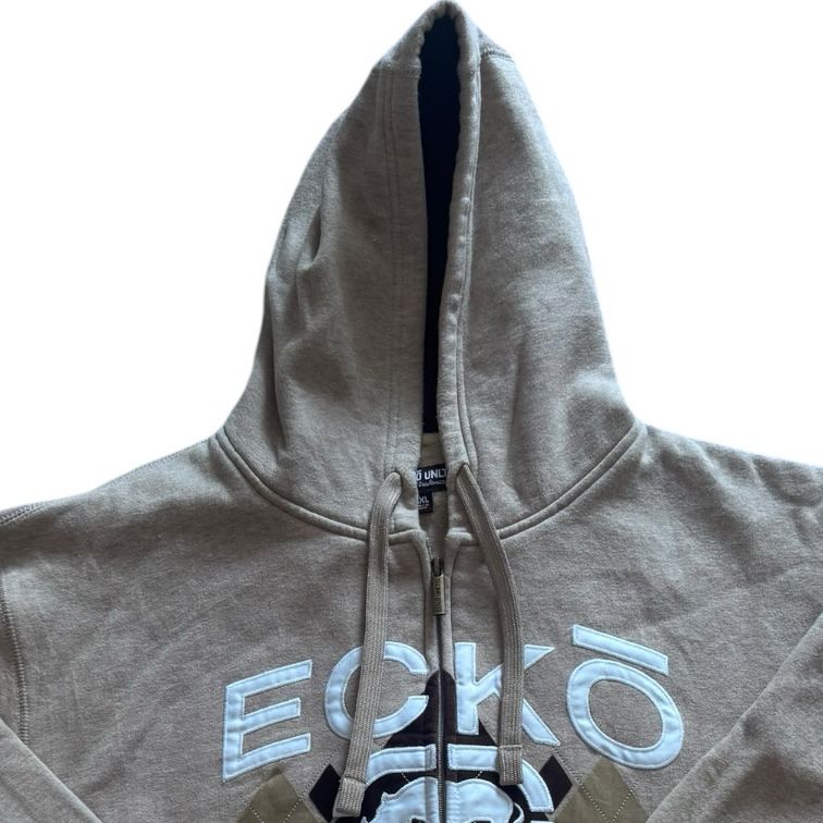 XXL Ecko Unlimited Beige Full Zip Hoodie