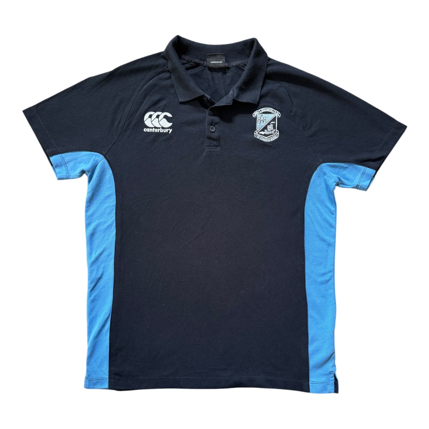 Large Canterbury Black Shannon RFC Polo Shirt