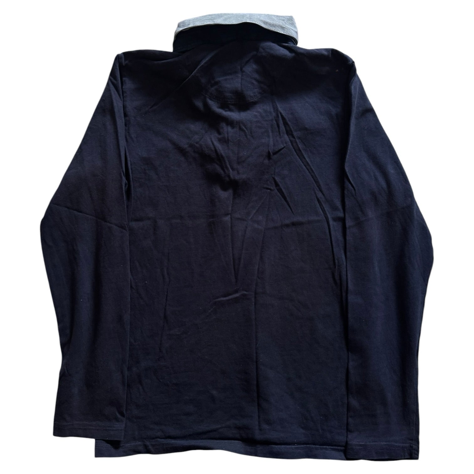 Medium Zara Navy Rugby Shirt