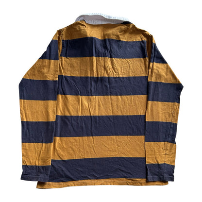 Small Inextenso Yellow and Navy Rugby Shirt
