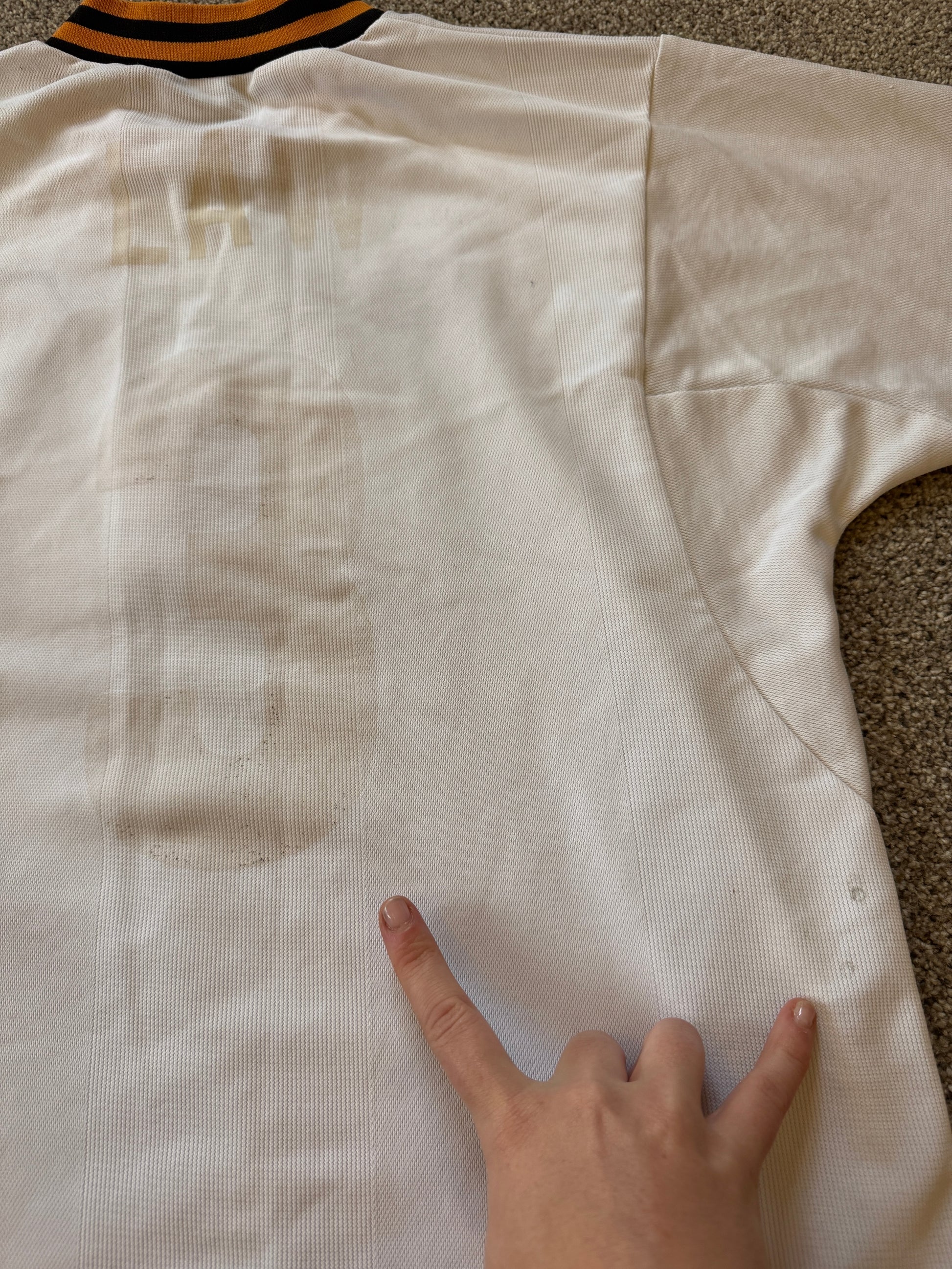 Small 2002/03 Admiral White Wolverhampton Wanderers Wolves Football Shirt