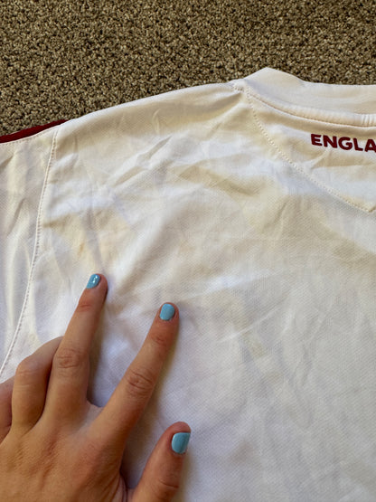 Extra large 2007-09 Umbro White England Football Training Shirt