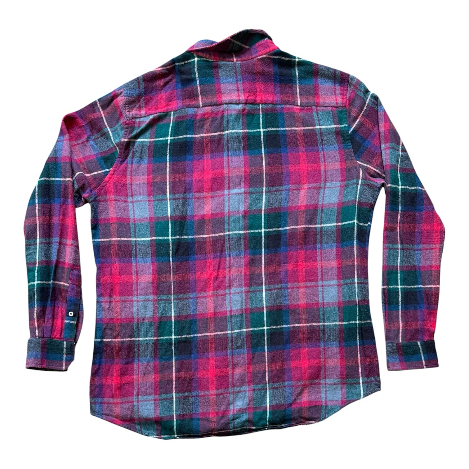 XXL Crew Pink Tartan Flannel Shirt