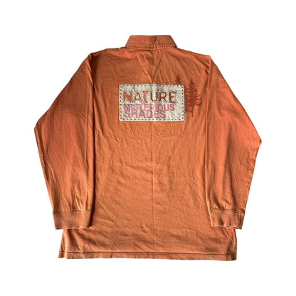 Extra large Quebramar Orange Rugby Shirt