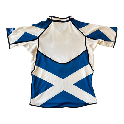 Large 2012/13 Canterbury White Scotland Rugby Shirt