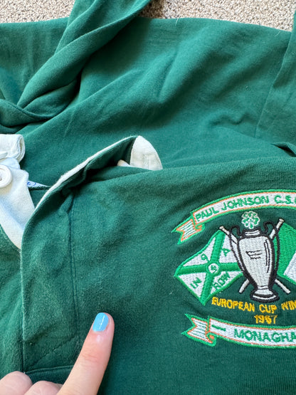 Large Island Life Green European Cup Winners 1967 Rugby Shirt