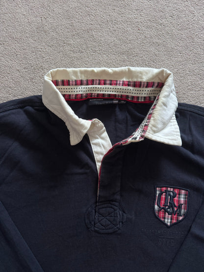 Medium Quebramar Navy St Thomas Yacht Rugby Shirt