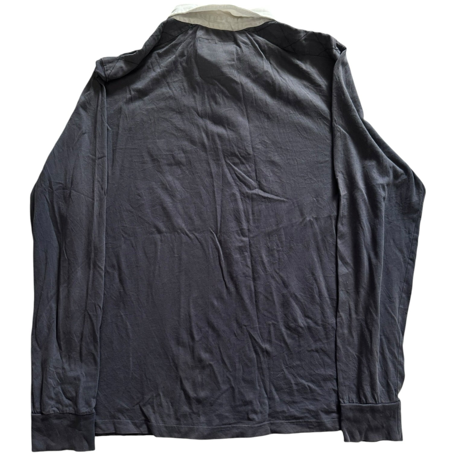 Medium Tiffosi Washed Navy NYC Harbour Rugby Shirt