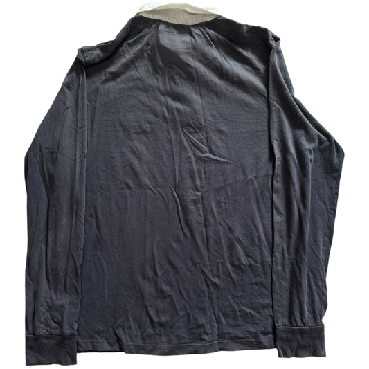 Medium Tiffosi Washed Navy NYC Harbour Rugby Shirt