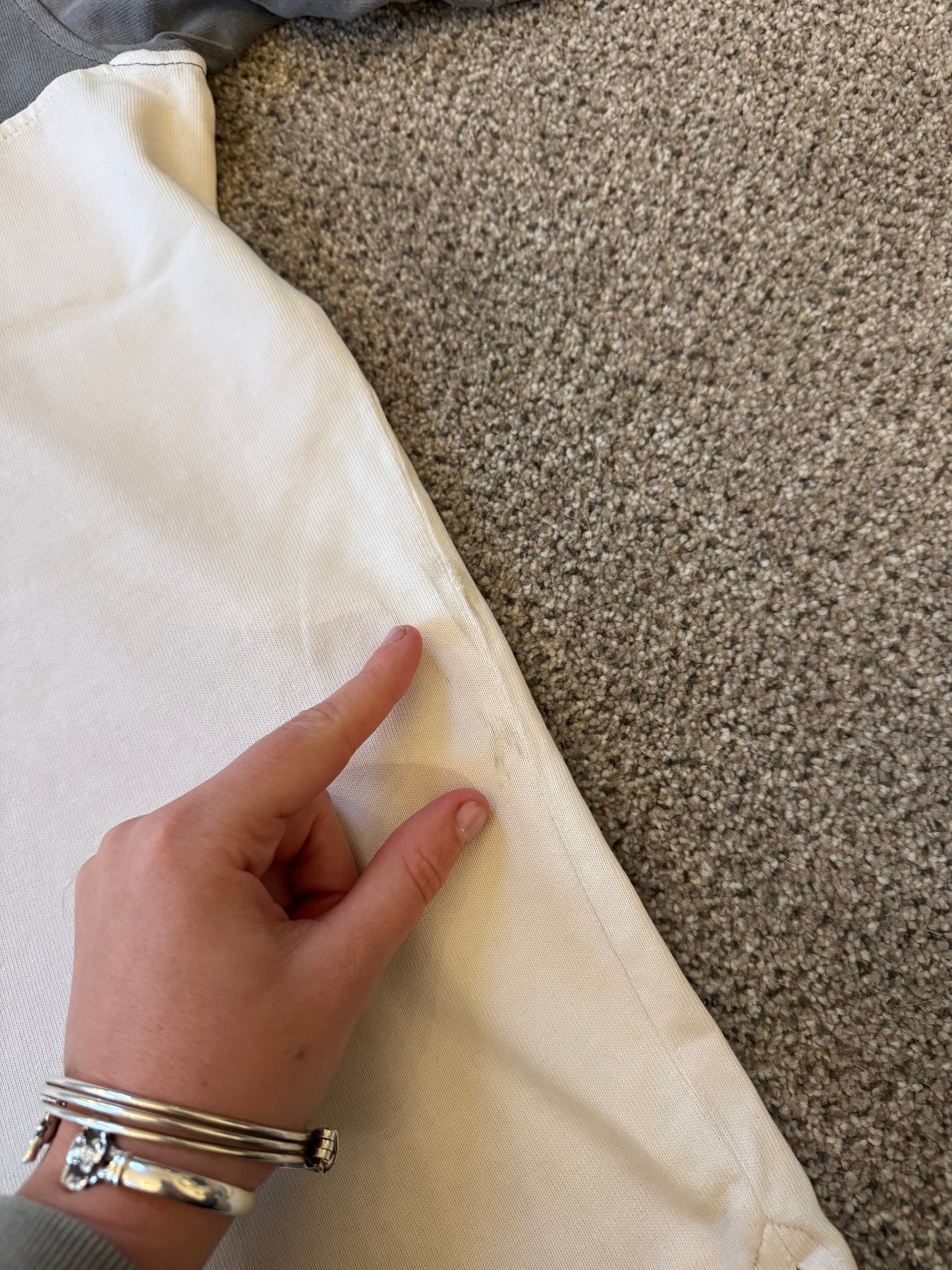 Large Cotton Traders White Rugby Shirts