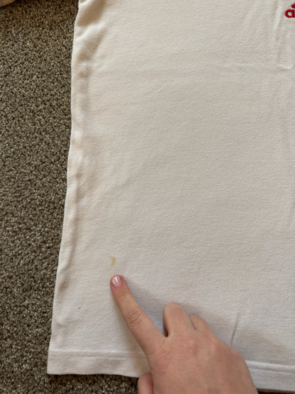 Small Adidas White Lions Rugby Polo Shirt