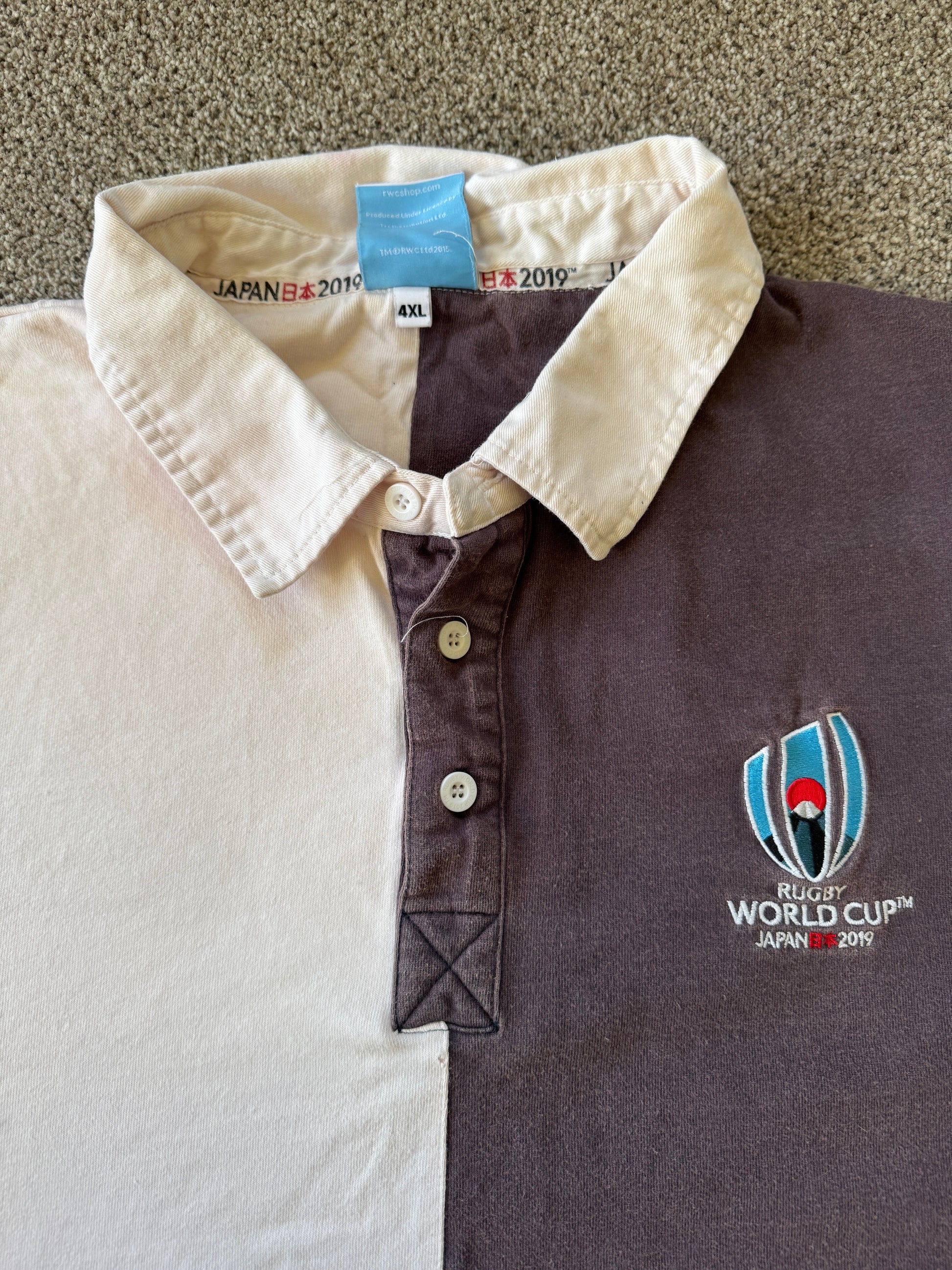 4XL Rugby World Cup 2019 Rugby Shirt