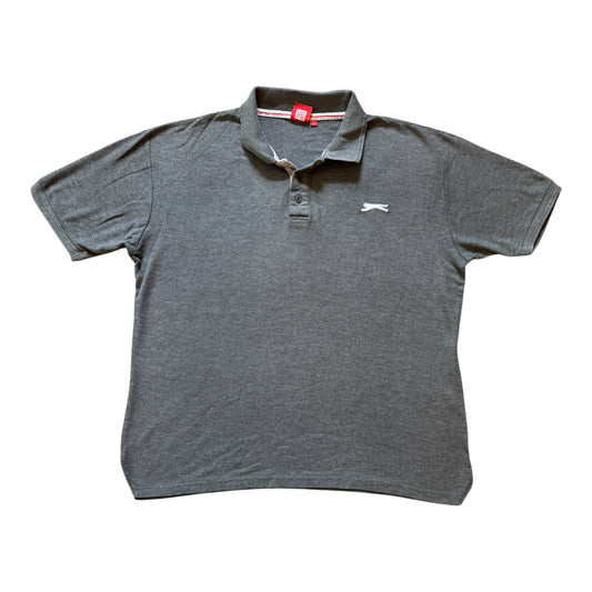 Large Slazenger Grey Polo Shirt