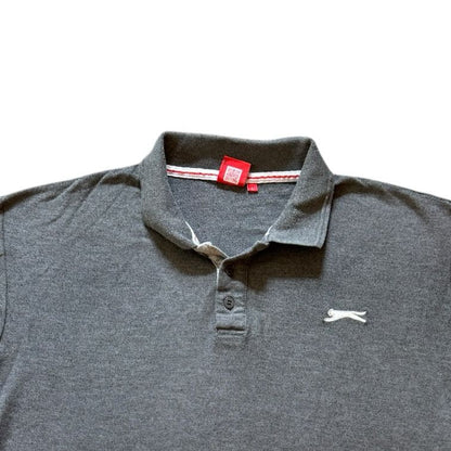 Large Slazenger Grey Polo Shirt