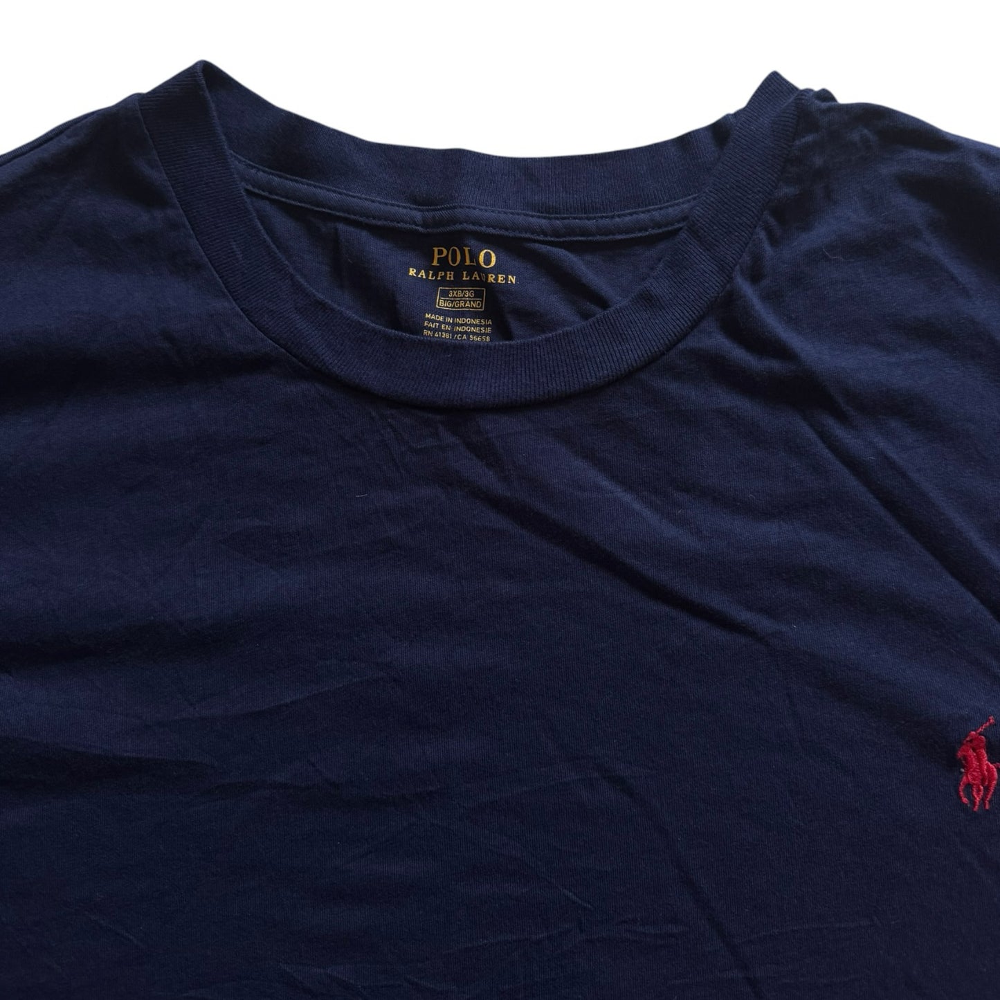 3XB Ralph Lauren Navy T-Shirt