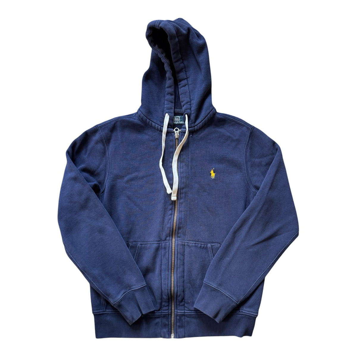 Medium Ralph Lauren Navy Full Zip Hoodie