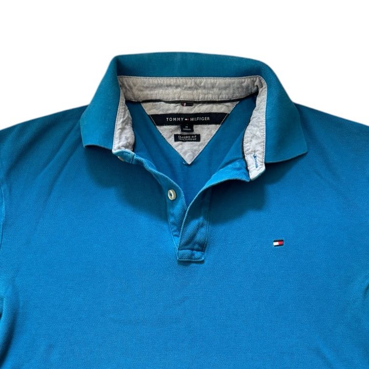 Medium Tommy Hilfiger Blue Classic Fit Polo Shirt
