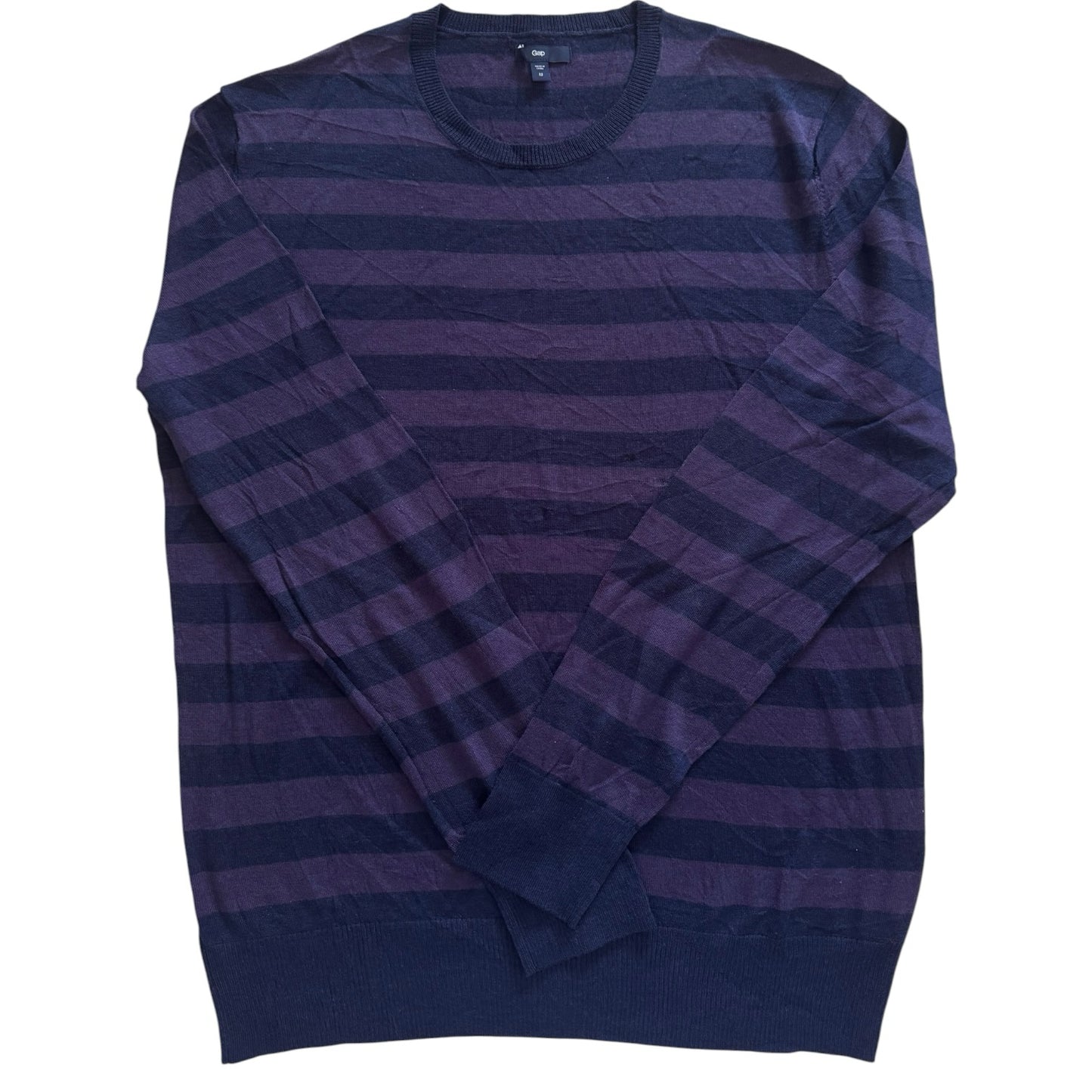 Medium Gap Purple and Navy Thin Sweatshirt