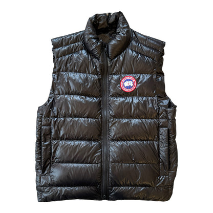 Medium Canada Goose Black Crofton Vest (Style Code: 2229M) Down Gilet Puffer Coat Used