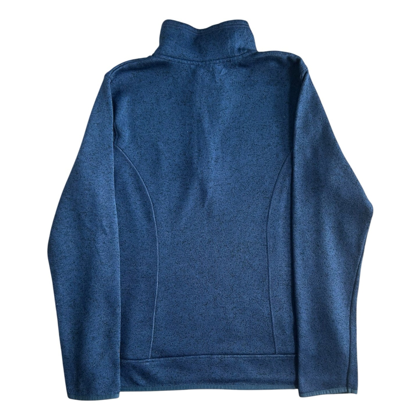 Woman's Medium Eddie Bauer Blue 1/4 Zip Fleece