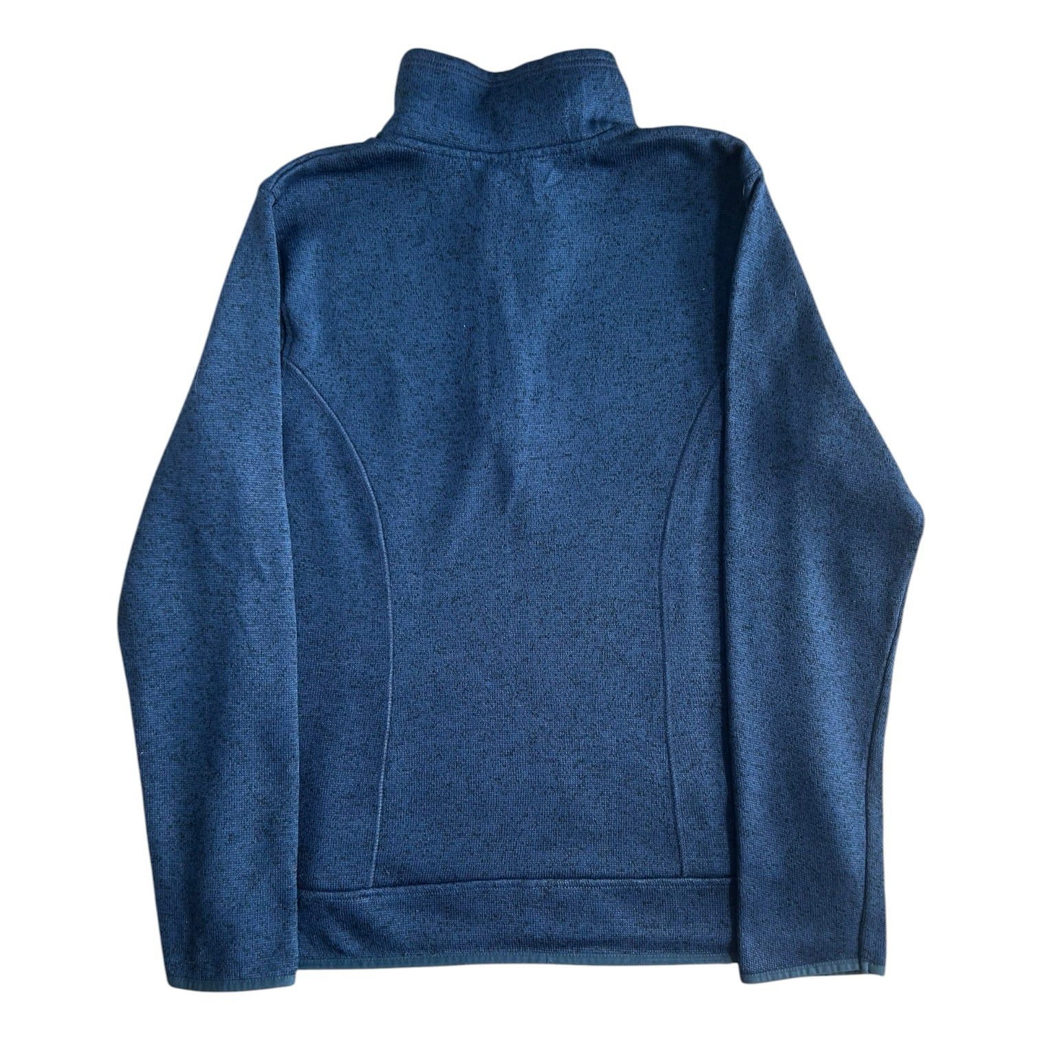 Woman's Medium Eddie Bauer Blue 1/4 Zip Fleece