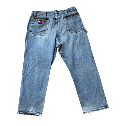 38/30 Wrangler Riggs Workwear Blue Denim Jeans