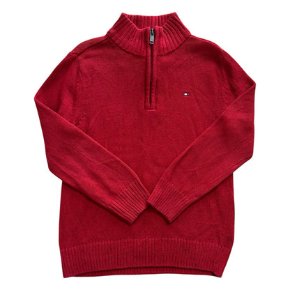 Aged 6 Tommy Hilfiger Red 1/4 Zip