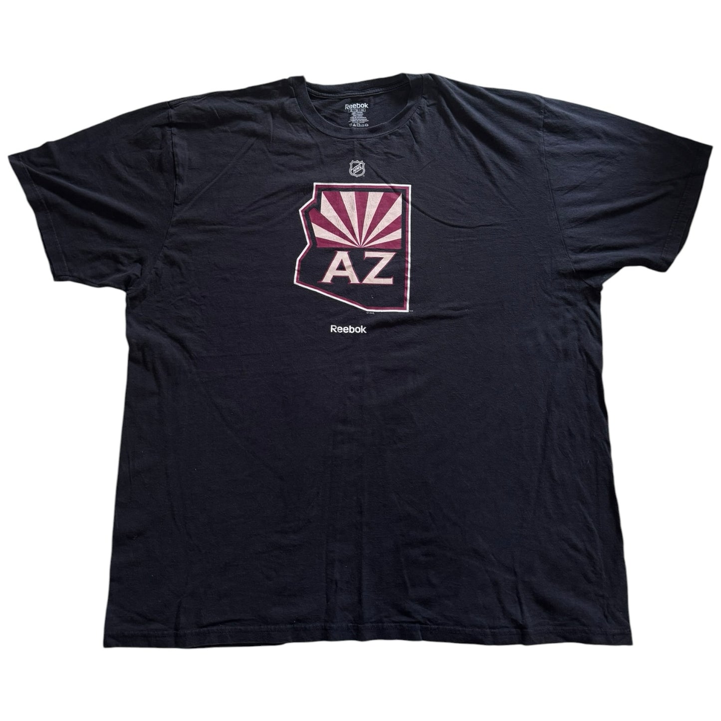 2XL Reebok Black Arizona Coyotes T-Shirt