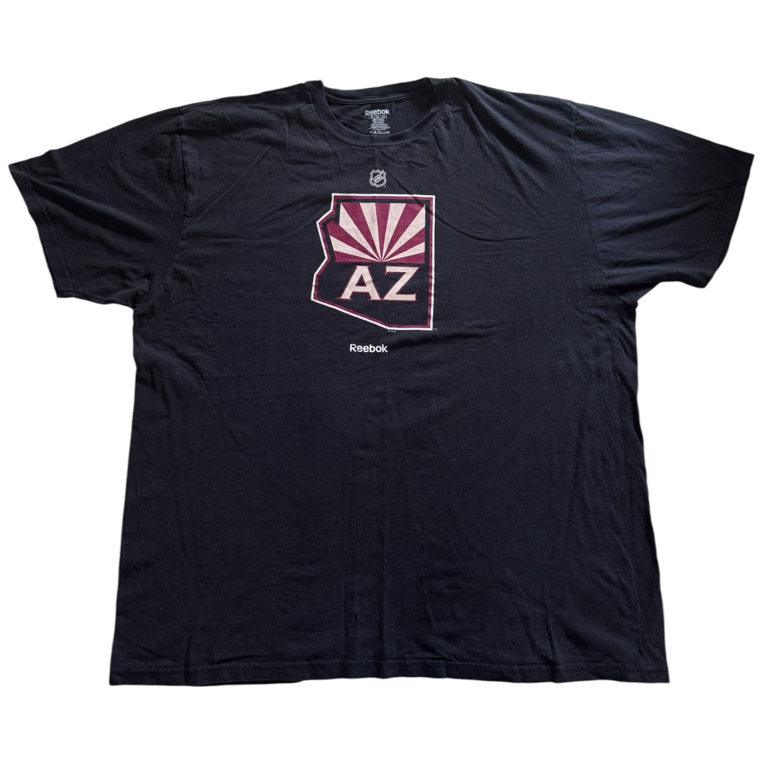 2XL Reebok Black Arizona Coyotes T-Shirt