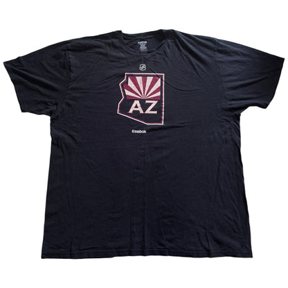 2XL Reebok Black Arizona Coyotes T-Shirt