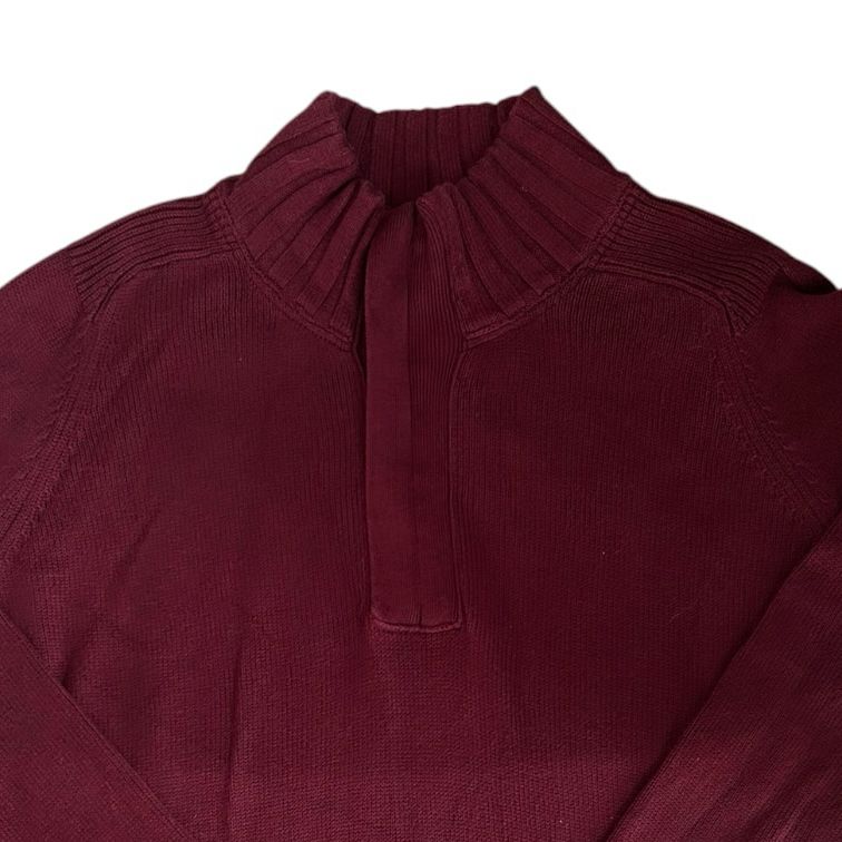 Extra large Tommy Hilfiger Burgundy Red 1/4 Zip