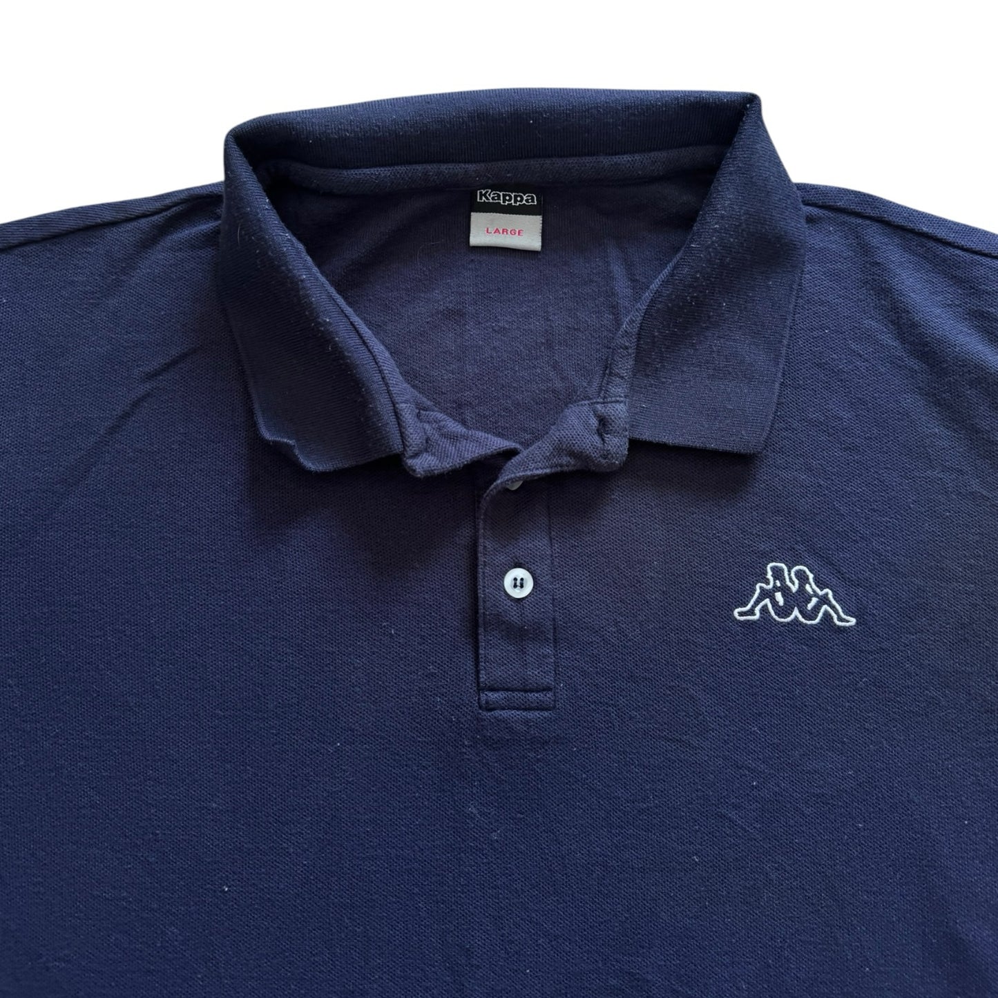 Large Kappa Navy Polo Shirt