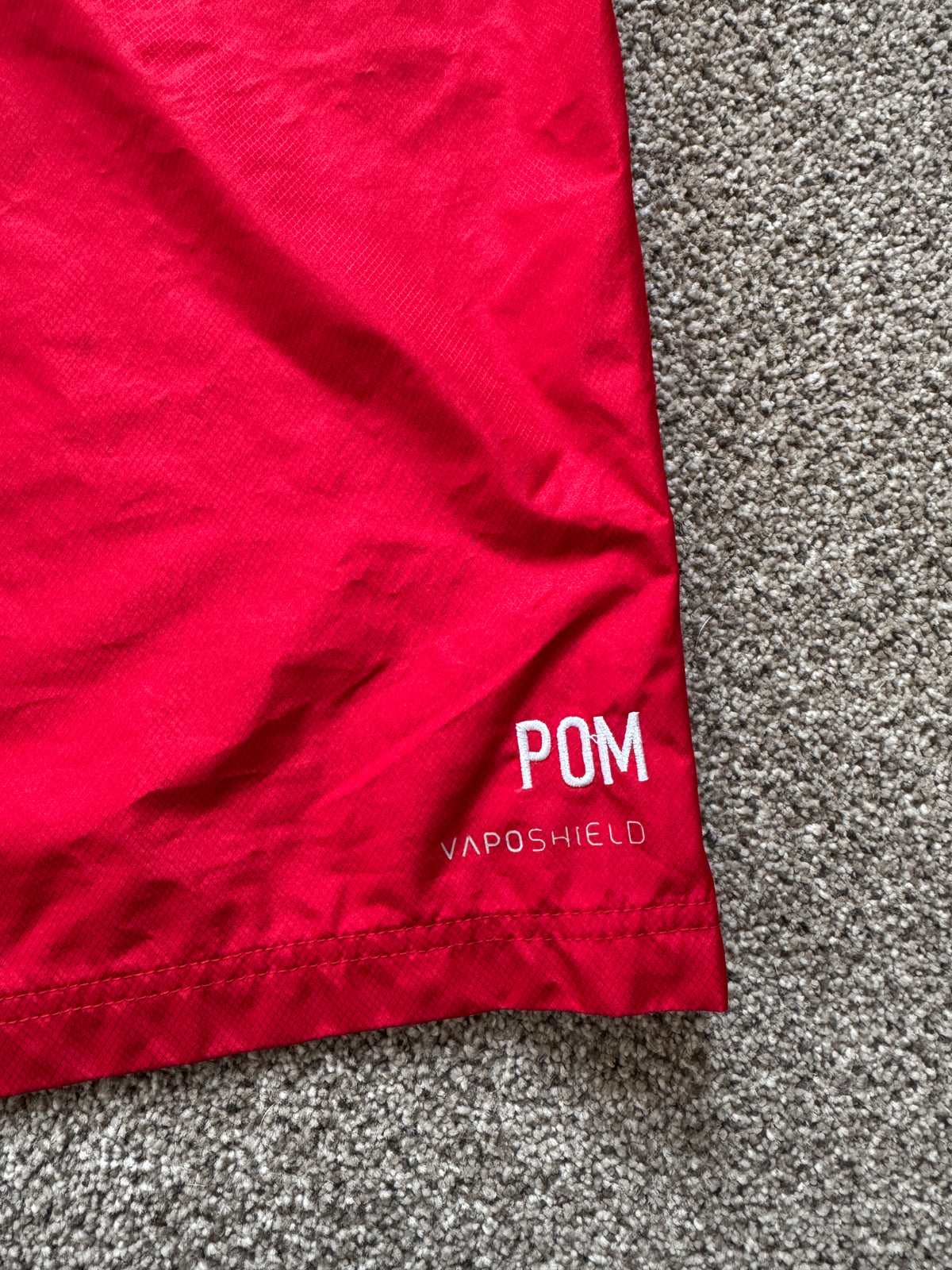 Extra large Canterbury Red 2017 Lions Rugby Training Top belonging to Peter O'Mahony