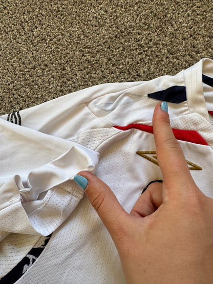 Extra small 2007-09 Umbro White Rooney England Football Shirt