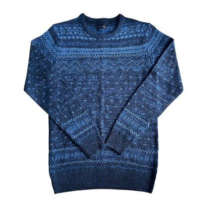 Small Lincoln Blue Knitted Jumper