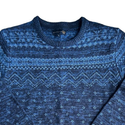 Small Lincoln Blue Knitted Jumper